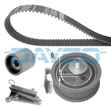 WILMINK GROUP Fogasszíjkészlet - WG2007285 - TothCarparts