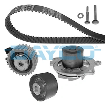 WILMINK GROUP Vízpumpa + fogasszíj készlet - WG2007860 - TothCarparts