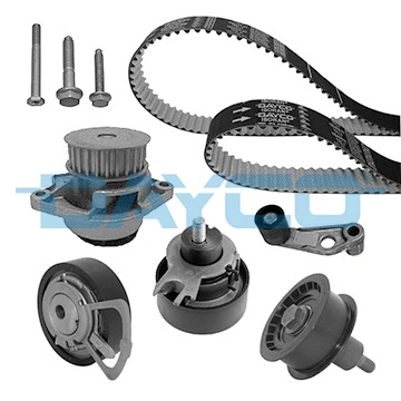 WILMINK GROUP Vízpumpa + fogasszíj készlet - WG2007901 - TothCarparts
