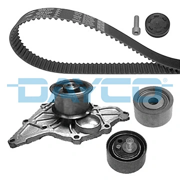 WILMINK GROUP Vízpumpa + fogasszíj készlet - WG2007922 - TothCarparts