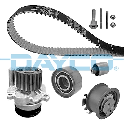 WILMINK GROUP Vízpumpa + fogasszíj készlet - WG2007965 - TothCarparts