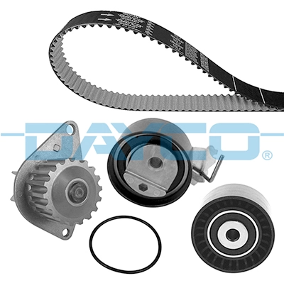 WILMINK GROUP Vízpumpa + fogasszíj készlet - WG2007972 - TothCarparts