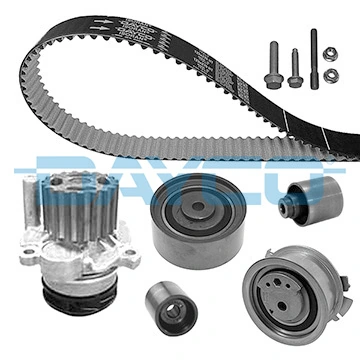 WILMINK GROUP Vízpumpa + fogasszíj készlet - WG2008000 - TothCarparts