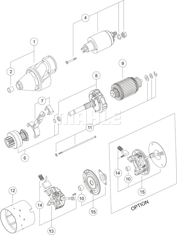 WILMINK GROUP önindító - WG2045139 - TothCarparts