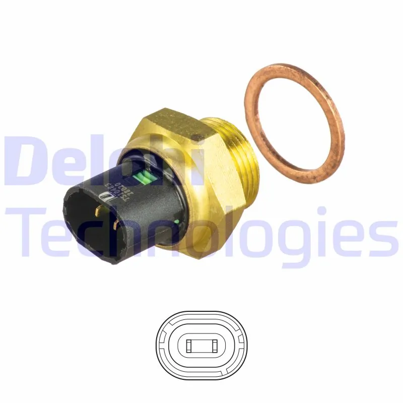 WILMINK GROUP érzékelő, hűtőfolyadék-hőmérséklet - WG2152389 - TothCarparts