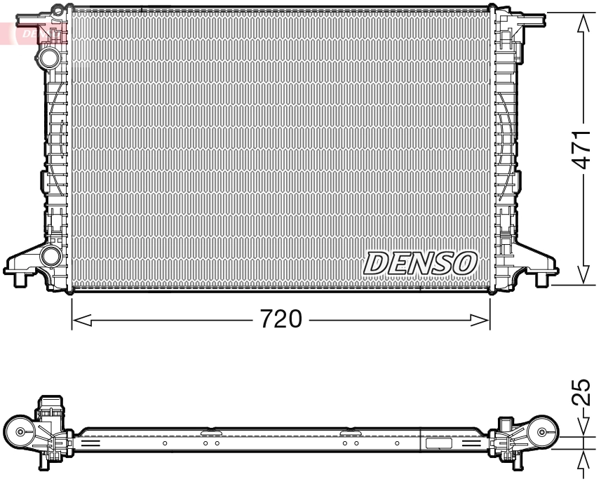 WILMINK GROUP hűtő, motorhűtés - WG2170153 - TothCarparts