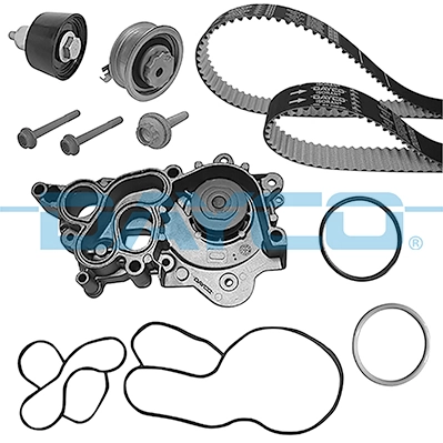 WILMINK GROUP Vízpumpa + fogasszíj készlet - WG2176432 - TothCarparts