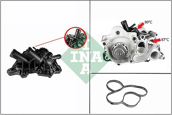 WILMINK GROUP Vízszivattyú, motorhűtés - WG2189431 - TothCarparts