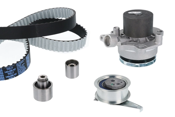 WILMINK GROUP Vízpumpa + fogasszíj készlet - WG2261612 - TothCarparts