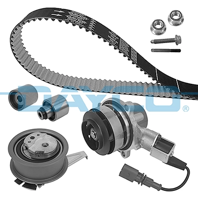 WILMINK GROUP Vízpumpa + fogasszíj készlet - WG2270966 - TothCarparts
