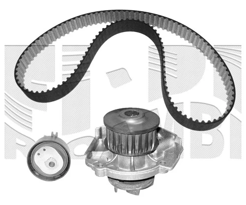 KM International Vízpumpa + fogasszíj készlet - WKFI179 - TothCarparts