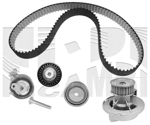 KM International Vízpumpa + fogasszíj készlet - WKFI199C - TothCarparts