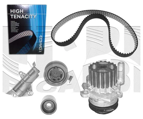 KM International Vízpumpa + fogasszíj készlet - WKFI233B - TothCarparts