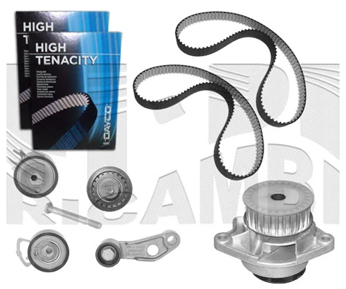 KM International Vízpumpa + fogasszíj készlet - WKFI237 - TothCarparts