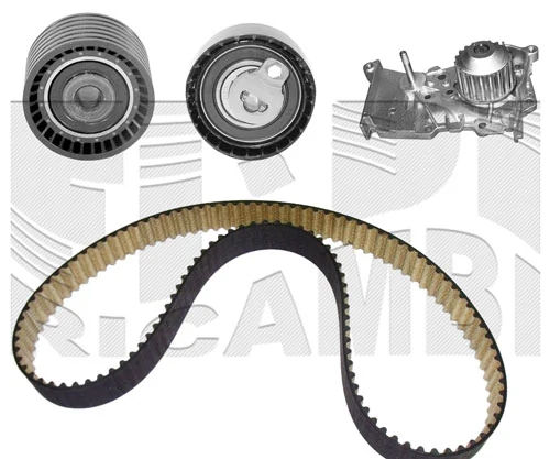 KM International Vízpumpa + fogasszíj készlet - WKFI536 - TothCarparts