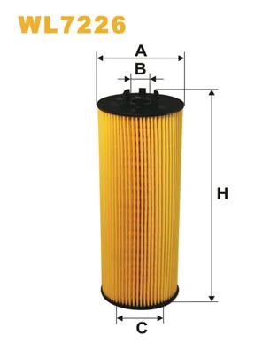 WIX FILTERS olajszűrő - WL7226 - TothCarparts