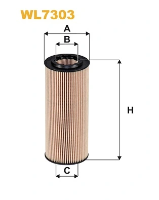 WIX FILTERS olajszűrő - WL7303 - TothCarparts