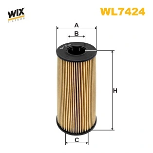 WIX FILTERS olajszűrő - WL7424 - TothCarparts