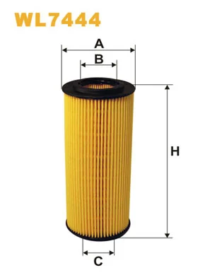 WIX FILTERS olajszűrő - WL7444 - TothCarparts