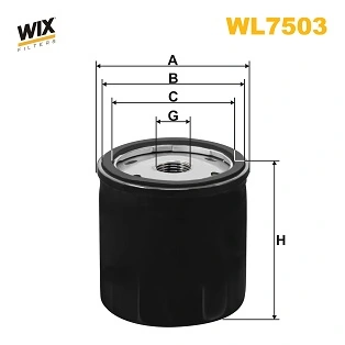 WIX FILTERS olajszűrő - WL7503 - TothCarparts