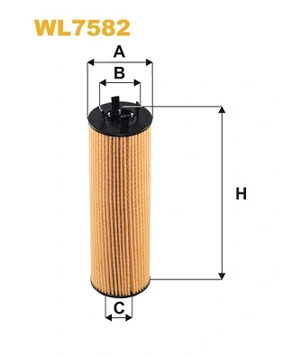 WIX FILTERS olajszűrő - WL7582 - TothCarparts