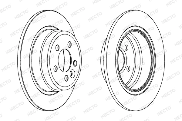 NECTO féktárcsa - WN1092 - TothCarparts