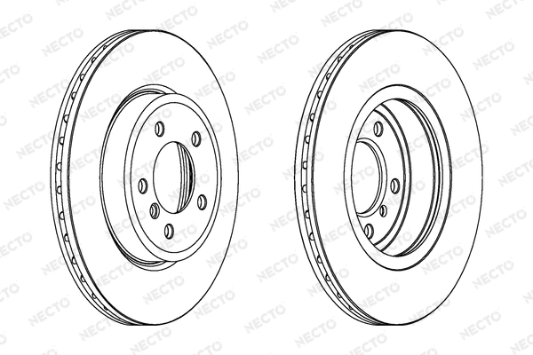 NECTO féktárcsa - WN1196 - TothCarparts