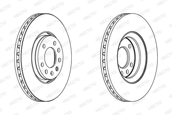NECTO féktárcsa - WN1233 - TothCarparts