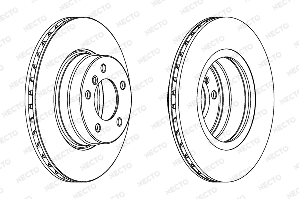 NECTO féktárcsa - WN1258 - TothCarparts