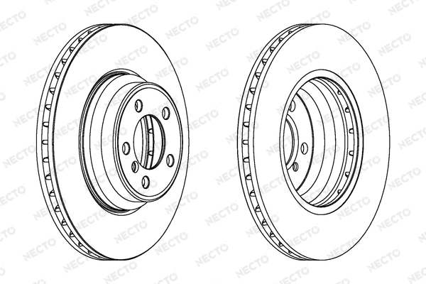 NECTO féktárcsa - WN1262 - TothCarparts