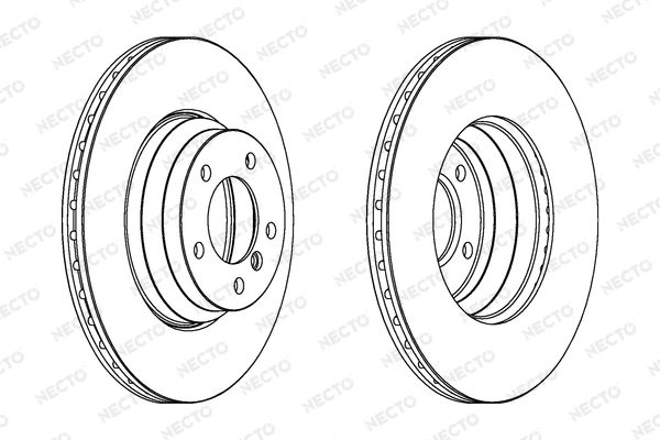 NECTO féktárcsa - WN1461 - TothCarparts