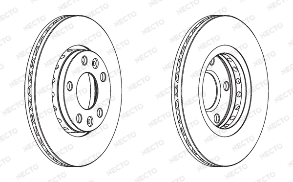 NECTO féktárcsa - WN1526 - TothCarparts