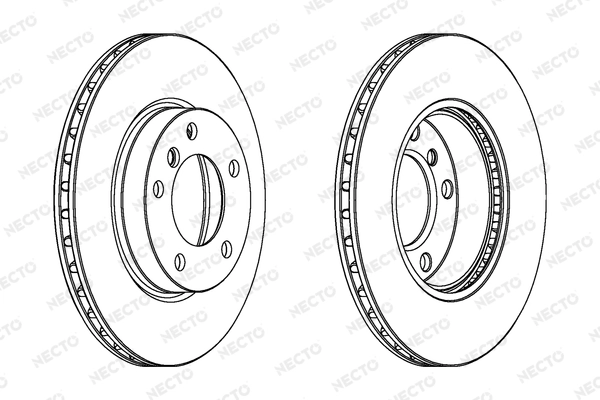 NECTO féktárcsa - WN514 - TothCarparts