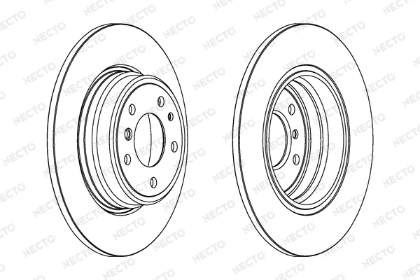 NECTO féktárcsa - WN602 - TothCarparts