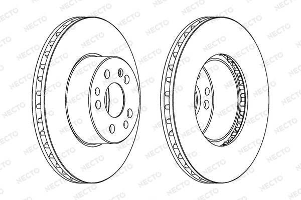 NECTO féktárcsa - WN769 - TothCarparts
