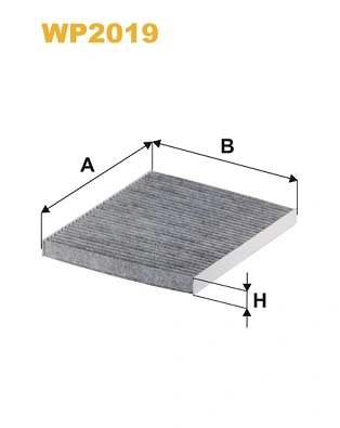 WIX FILTERS szűrő, utastér levegő - WP2019 - TothCarparts