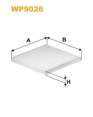 WIX FILTERS szűrő, utastér levegő - WP9026 - TothCarparts