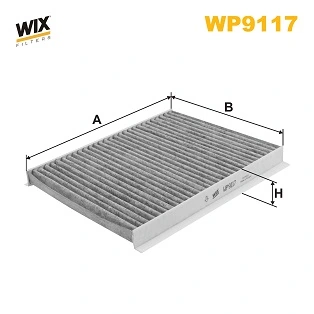 WIX FILTERS szűrő, utastér levegő - WP9117 - TothCarparts
