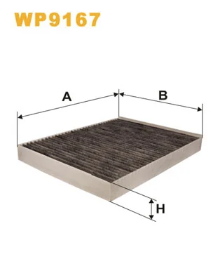 WIX FILTERS szűrő, utastér levegő - WP9167 - TothCarparts