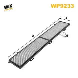 WIX FILTERS szűrő, utastér levegő - WP9233 - TothCarparts
