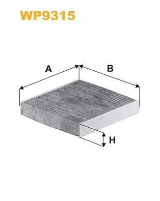 WIX FILTERS szűrő, utastér levegő - WP9315 - TothCarparts