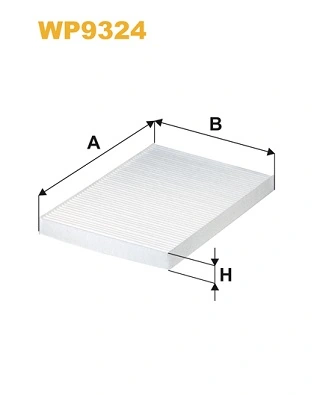 WIX FILTERS szűrő, utastér levegő - WP9324 - TothCarparts