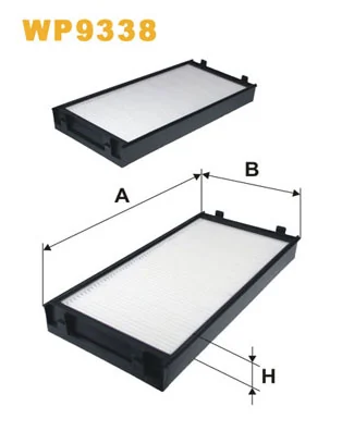 WIX FILTERS szűrő, utastér levegő - WP9338 - TothCarparts