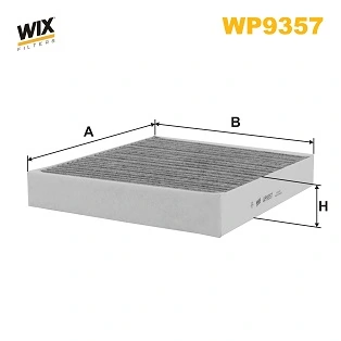 WIX FILTERS szűrő, utastér levegő - WP9357 - TothCarparts