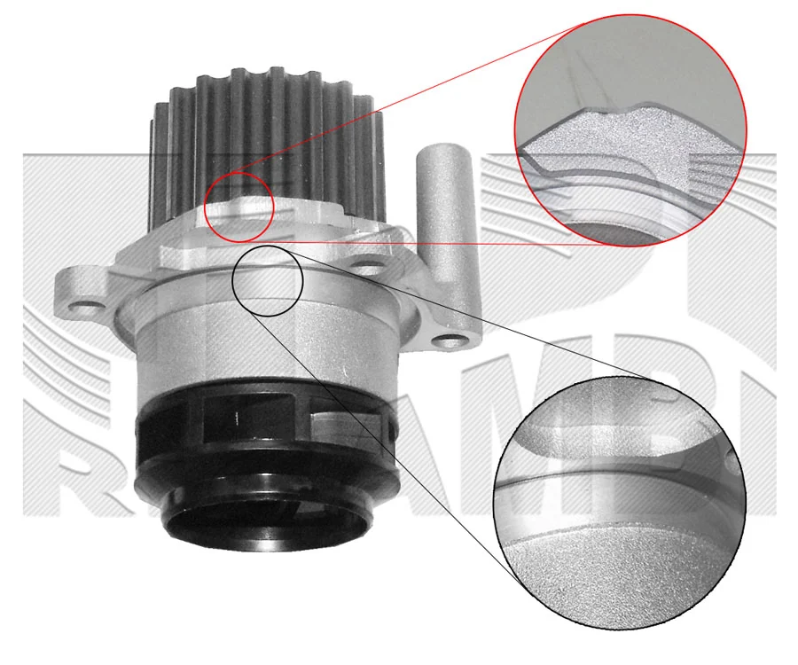 CALIBER Vízszivattyú, motorhűtés - WPC382 - TothCarparts