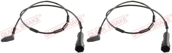 KAWE figyelmezető kontaktus, fékbetétkopás - WS0119A - TothCarparts