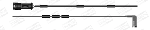CHAMPION figyelmezető kontaktus, fékbetétkopás - WWI209 - TothCarparts