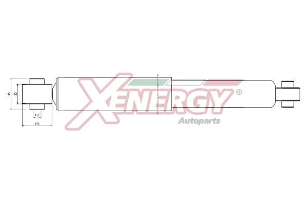AP XENERGY lengéscsillapító - X018349 - TothCarparts
