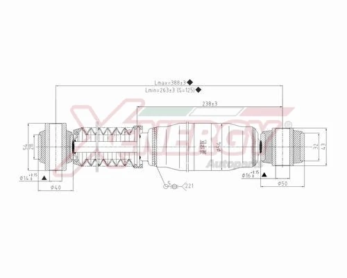 AP XENERGY lengéscsillapító - X082345 - TothCarparts
