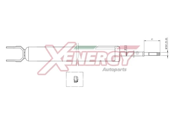 AP XENERGY lengéscsillapító - X084349 - TothCarparts